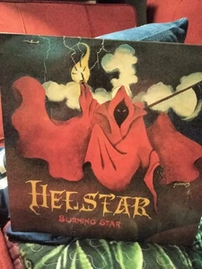 Helstar Burning Star LP Vinyl Record 1984 OG USA Press Combat Records Thrash - Picture 1 of 7