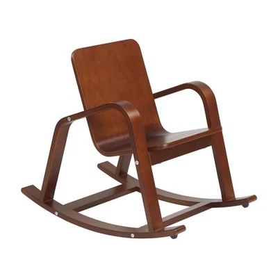 Bentwood Rocking Chair, Kids Furniture, Dark Walnut - Image 1 of 4