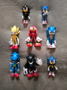 ""SONIC FIGUREN 8 STÜCK VON CA. 10-12 CM - ACTION SPIELZEUG "" - Bild 1 von 18