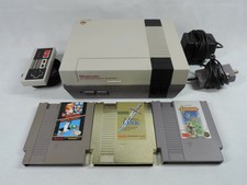 Nintendo NES Console Lot Super Mario Bros Duck Hunt Castlevania Zelda II Link