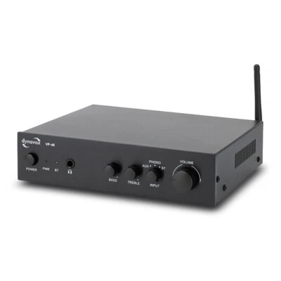 Dynavox VP-40 Stereo Kompakt-Verstärker mit Phono-Eingang und Bluetooth - Bild 1 von 3