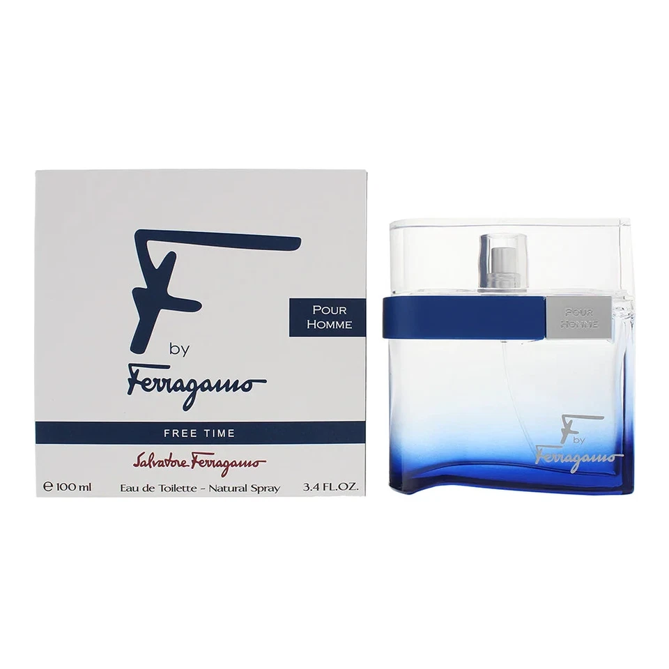 F Ferragamo Free Time de Salvatore Ferragamo para hombre eau de toilette spray 3,4 o Foto 1 de 1