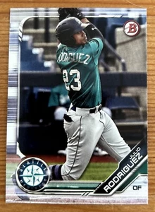 Bowman Draft Prospect 2019 Julio Rodríguez papel marineros novatos #BD-60 - Imagen 1 de 1