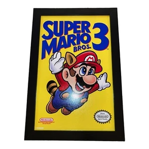 POSTER Super Mario Bros. 3 Faux Wood Style Not Paper About 11 X 17 - Picture 1 of 2