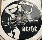 Horloge vinyle AC/DC horloge vinyle faite main art décoration cadeau original 3770