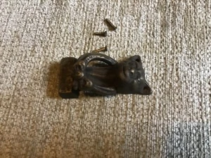De colección Recuperado Sólido Fundido Puerta Llamador ANTIGUO Gato de Cheshire - Imagen 1 de 7