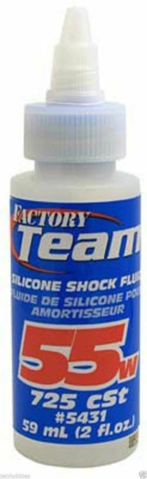 Associated 5431 Silicone Shock Oil Fluid 55 Weight 2 oz - Image 1 of 1