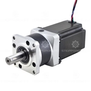 STEPPERONLINE MG Series 10:1 Planetary Gearbox Nema 23 Stepper Motor L=76.5mm - Picture 1 of 6