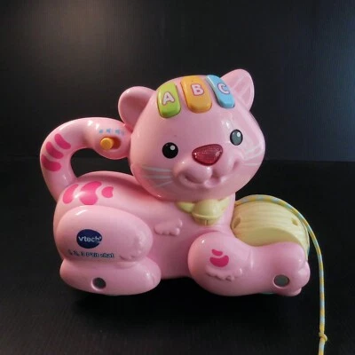 123 Petit Katze Abc VTECH Electronics Disney Spielzeug Mechanik Musical - Vocal - Bild 1 von 4