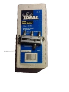 Ideal CATV Cable Splitter 3-Way 5-900MHz #86-433 10 pack - Picture 1 of 1