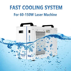 CW-5200TH Pro Water Chiller for 8KW CNC spindle, welding ,2x 100W laser tube - Picture 1 of 12