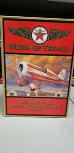 ERTL COLLECTIBLES TEXACO WINGS OF TEXACO 1930 TRAVEL AIR MODEL R "MYSTERY SHIP" - Picture 1 of 6