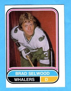 1975-76 O-Pee-Chee OPC WHA Brad Selwood #82    ** EXMT-NM **