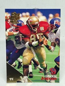 Lonnie Johnson 1994 Classic NFL Draft #92 Gold Parallel Rookie Card RC
