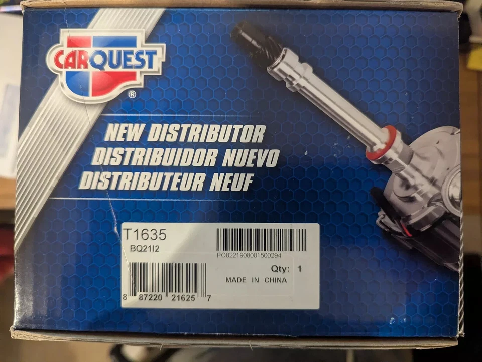 Distribuidor CARQUEST T1635 Foto 1 de 1