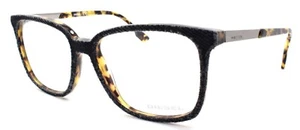 Diesel DL5116 053 Unisex Eyeglasses Frames 53-16-145 Blonde Havana / Black Denim - Picture 1 of 3