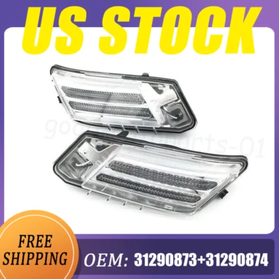 1*31290873+31290874 LED Front Bumper Parking Signal Lights For Volvo XC60 10-13 Foto 1 de 4