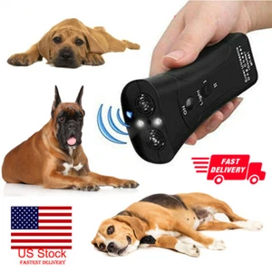 Dispositivo repelente electrónico disuasorio para mascotas entrenador ultrasónico antiperro - Imagen 1 de 12