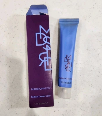 NUEVO Madison Reed Crema Radiante Color de Cabello Toscana Marrón 6NGV Medio Tinte Dorado Foto 1 de 4