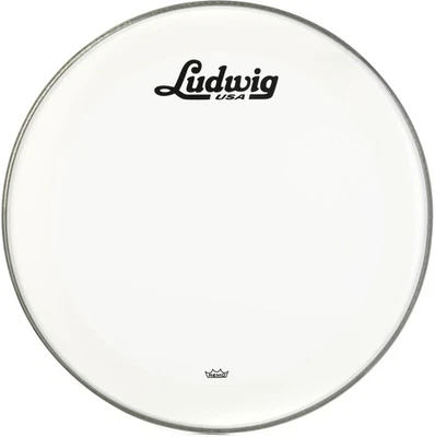 Ludwig Powerstroke P3 Smooth White Bass Drumhead - 22 inches - Image 1 of 4