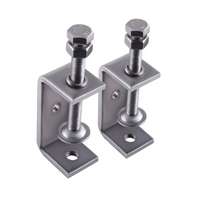 2 piezas 304 acero inoxidable C abrazaderas 65MM Heavy Duty C abrazadera para bricolaje carpintería - Imagen 1 de 4