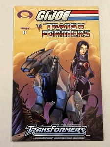 GI JOE VS TRANSFORMERS CANCELED ERROR ISSUE 2 COMIC DEVILS DUE / IMAGE 2003 - Picture 1 of 16