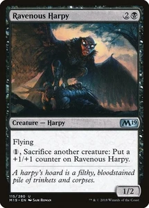 Ravenous Harpyy 4x FOIL M19 MTG Core Set 2019 Uncommon MINT black - Bild 1 von 1