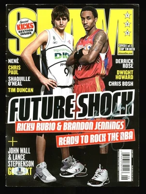 Brandon Jennings Authentic Signed SLAM Magazine Autographed BAS #B04223 - Image 1 of 3