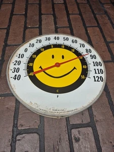The Original Jumbo Dial by Ohio Thermometer Co. Smiley Face Thermometer parts - Picture 1 of 4