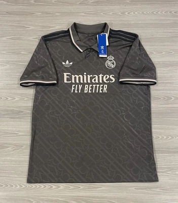 Adidas 2024/25 Real Madrid Third Soccer Jersey Gray IY1763 Men’s Size XL - Image 1 of 4