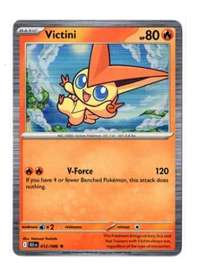 Victini 012/086 - Holo Rare Black Bolt BLK Pokemon Card NM/M - AUS - Picture 1 of 2