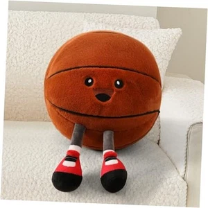 Basketball Plush Pillow Gifts for Boys and Girls Soft Sports Pillows Room - Picture 1 of 7