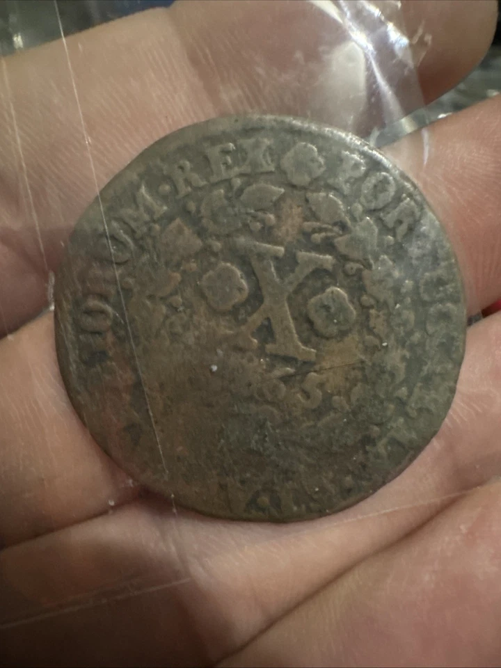 Portugal 10 Reis 1765 - Image 1 of 2