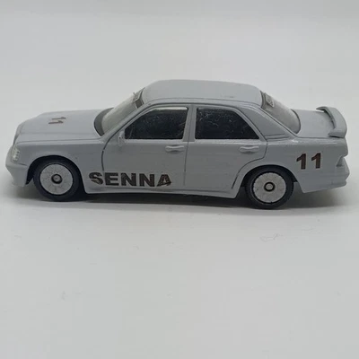 Modellino auto Mondo Motors Mercedes 190 scala 1/43 Grigio tipo Senna - Immagine 1 di 4