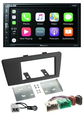 Pioneer DVD 2DIN MP3 DAB Bluetooth USB Autoradio für Volvo S60 S70 C70 V70 00-03 - Bild 1 von 4