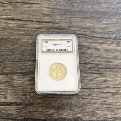 1917 Standing Liberty Quarter NGS MS-65 FH Type 1 - Image 1 of 4