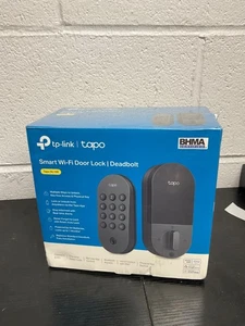 Smart Wi-Fi Deadbolt Lock Keyless Access Auto-Lock Weatherproof IP54 - Picture 1 of 3