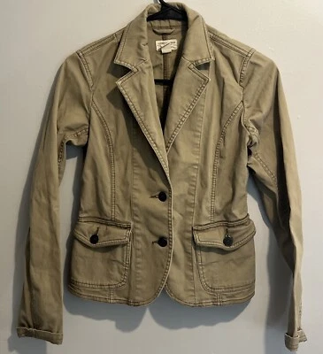 Chaqueta American Eagle Outfitters Mujer Tostada Talla XS/TP Foto 1 de 4