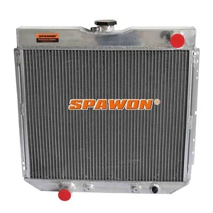 AT SPAWON For Ford Mustang Maverick Mercury Comet Cougar 69-73 3Row Radiator - Picture 1 of 7