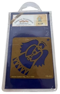 American Traditional Brass Stencil Angel Christmas Religious Card Making Craft - Picture 1 of 7