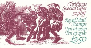 GB 1982 - Weihnachtsgrüße - Faltmarkenheftchen - SG-FX5 - Bild 1 von 1