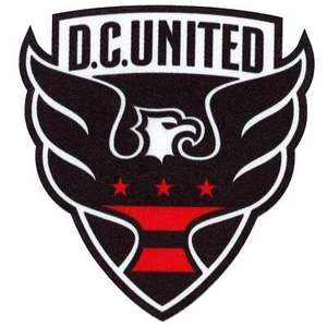 DC United Primary Soccer Team Crest Pro-Weave Jersey MLS Futbol Patch - Picture 1 of 1
