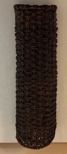 Home Styles Collection Wall Wicker Hanging Basket New NWT 15.5" Long 4.5" top - Picture 1 of 6