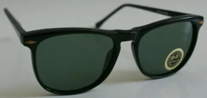 True Vintage Wayfair/Schoolboy style frame w/ G-15 glass sunglasses - Picture 1 of 2