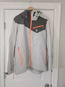 Spyder Shell Jacket Mens XL Hooded - Mint Condition - Picture 1 of 9