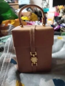 Small Make Up & Jewellery Travel Case, Mirror Inside, Handle - Picture 1 of 16