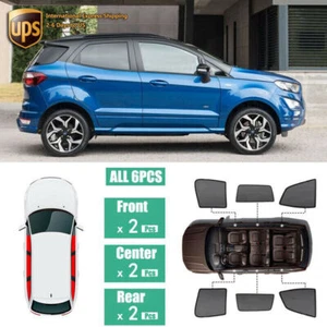 Parasol de ventana protector de rayos UV bloque de malla visera de privacidad para Ford Ecosport - Imagen 1 de 10