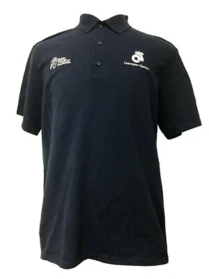 Amgen Tour of California Champion System Navy Mens Polo Golf Shirt Cycling C89 - Image 1 of 4