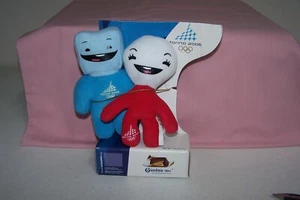 Neve and Gliz Torino 2006 XX Juegos Olímpicos de Invierno Mascotas de Peluche Nuevas con Caja - Imagen 1 de 4