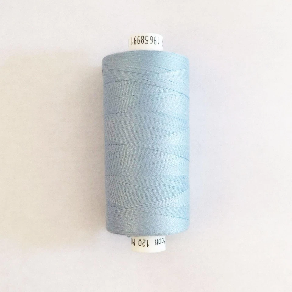 Fil à Coudre Moon en Polyester 915 Mètres : Bleu - Mercerie Couture - Photo 1/1